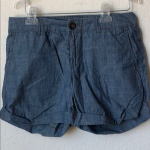 Chambray shorts